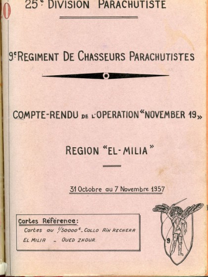 Du 31 Octobre au 7 Novembre se déroule l' opération NOVEMBER 19 Du 31 Octobre au 7 Novembre se déroule l' opération NOVEMBER 19