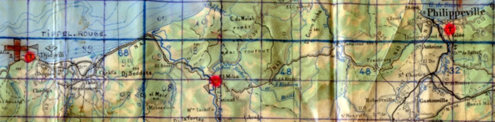 Mouvement DJIDJELLI - PHILIPPEVILLE par STRASBOURG,TAHER,EL MILIA,KECHERA,TAMALOUS,ROBERTVILLE,PHILIPPEVILLE Mouvement DJIDJELLI - PHILIPPEVILLE par STRASBOURG,TAHER,EL MILIA,KECHERA,TAMALOUS,ROBERTVILLE,PHILIPPEVILLE