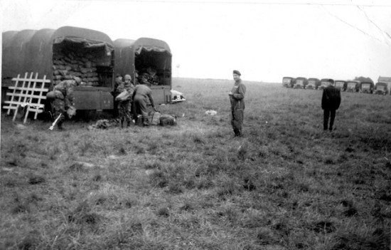Séance de saut prémilitaire Séance de saut prémilitaire